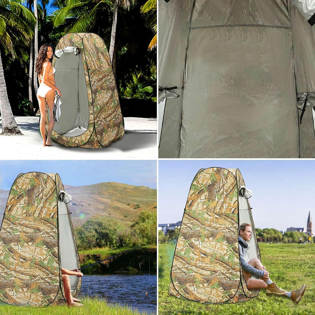 Camping Zelt 2-3 Mann Pop Up Zelte 4 Jahreszeiten Wasserdicht &amp; Winddicht Tarnung, Tarnung
