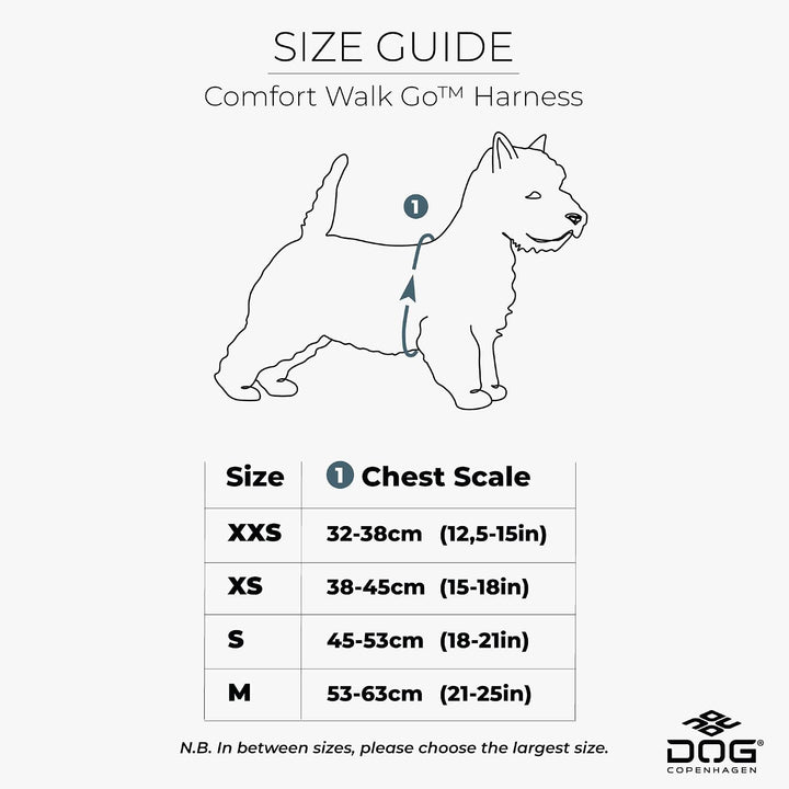 DOG Copenhagen Comfort Walk Go Hundegeschirr, Desert Dune, M Desert Dune M, Desert Dune M