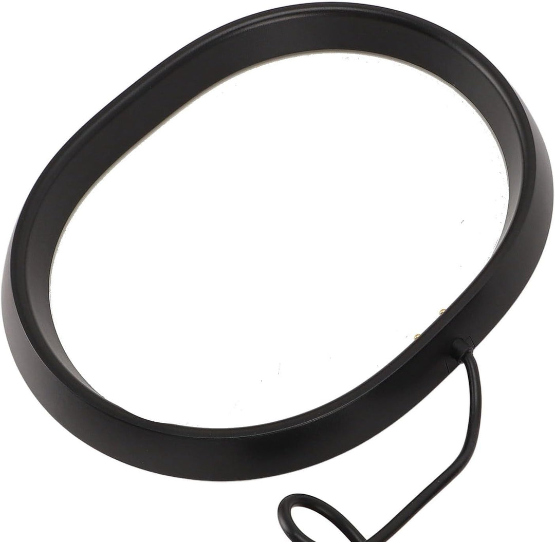 Lautsprecher-Ladestation mit Adapter, 45-W-Netzteil und 6,6-Fuss-Kabel der Ladestation, ABS Schwarz