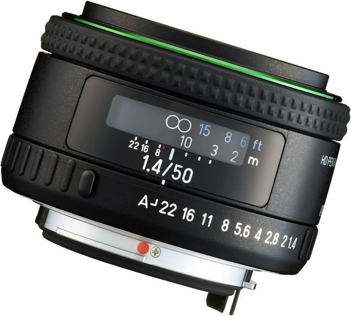 HD PENTAX-FA 50mmF1.4, Standardobjektiv mit für die Verwendung mit digitalen SLR-Kameras mit K-Mount