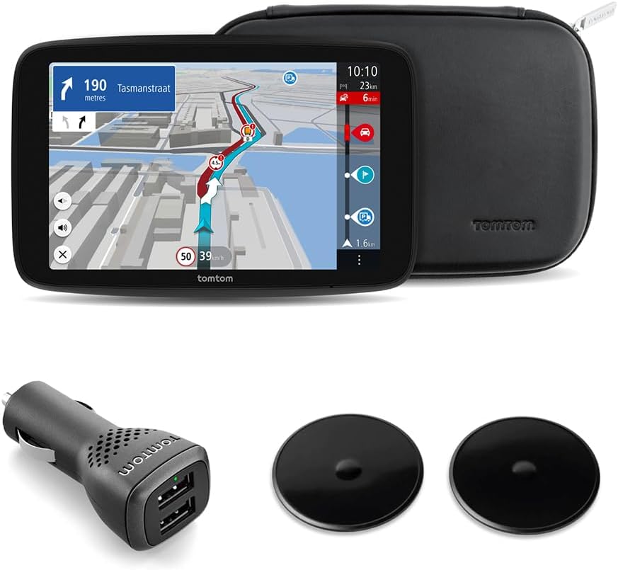 TomTom LKW-Navi GO Expert Plus Premium Pack (7 Zoll-Display, Routenführung und POIs für grosse Fahrz