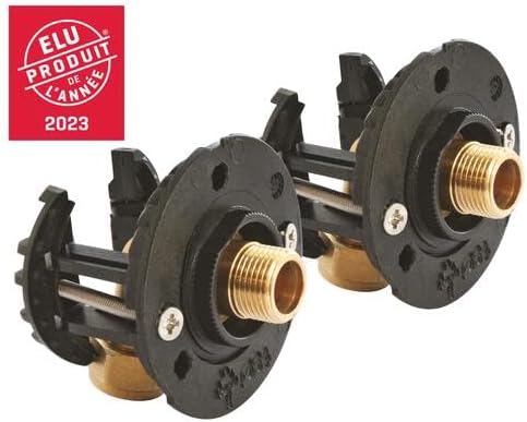 SOMATHERM FOR YOU - 303520304 - Befestigungssystem für Waschbecken/Spülbecken für Rohr Ø 16 - Kompre