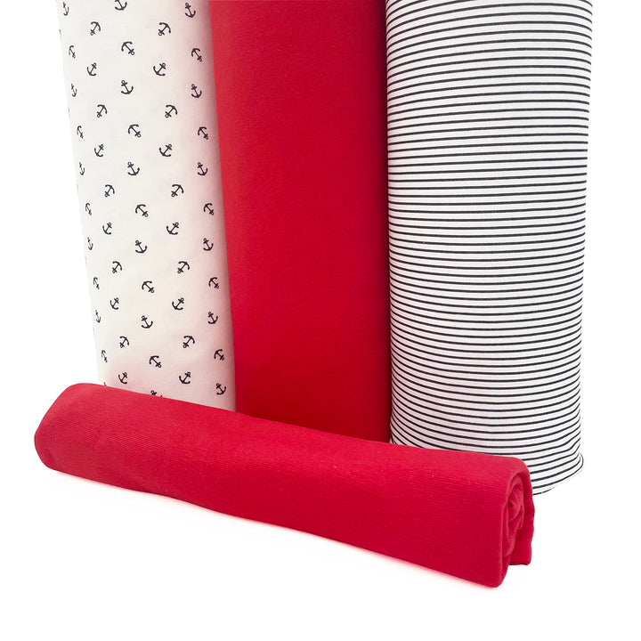 PAWOTEX Jersey stoff meterware Baumwollstoff meterware Stoff zum nähen Jersey stoff kinder 100% Baum