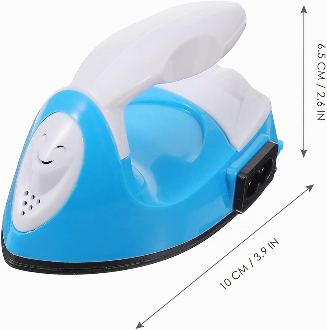Mini Bügeleisen zum Nähen, Kleines Bügeleisen für Bügelperlen, 180°C Konstante Temperatur Tragbare M