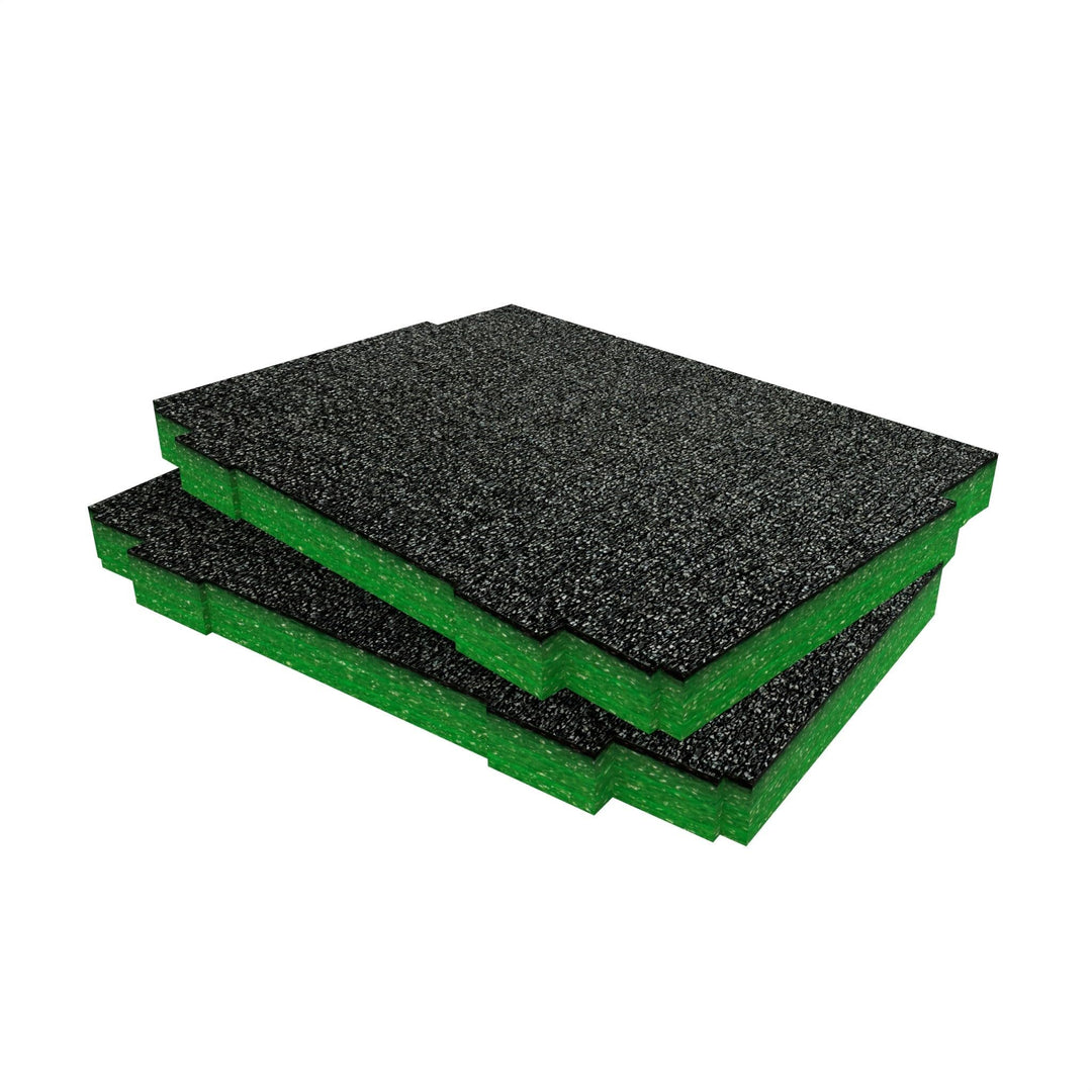 Shadow Foam Makpac Einsatz [Doppelpack] Anpassbarer Schaumstoff für Makita Makpac Modular Systeme |