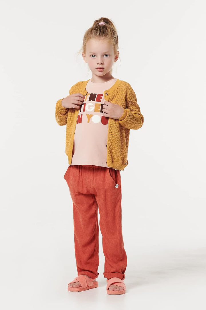 Noppies Mädchen Girls Pants Guarapari Hose 104 Hot Sauce, 104 Hot Sauce
