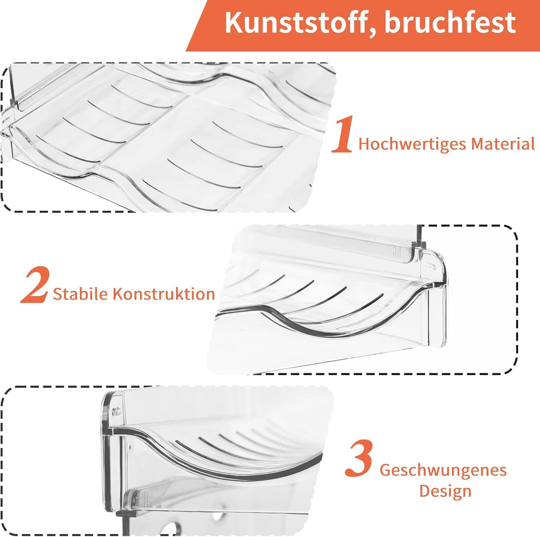 Top-spring Flaschenregal stapelbar, Küchen Organizer, Flaschenhalter Kühlschrank & Schrank Organizer