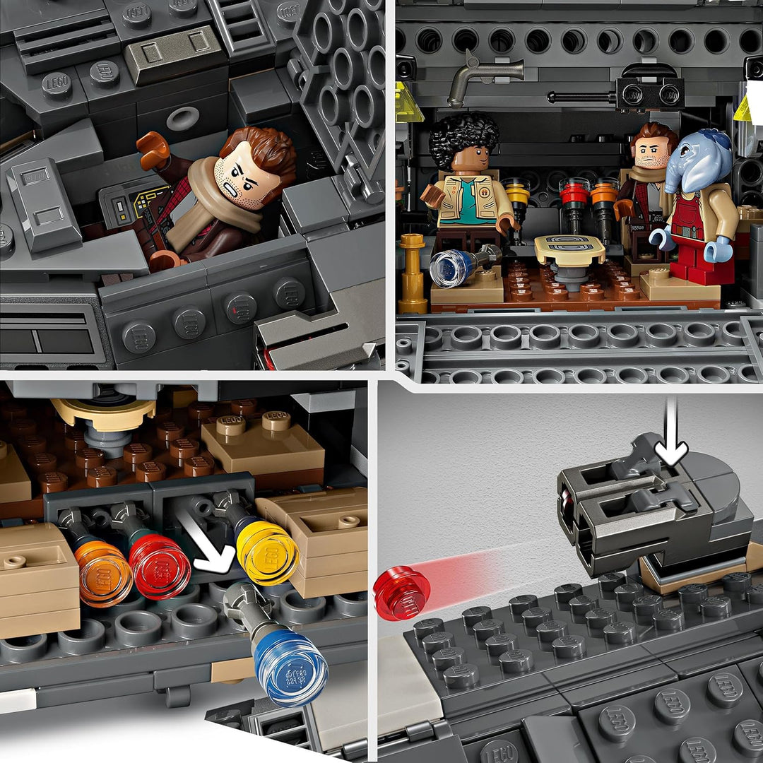 LEGO Star Wars: Skeleton Crew Die Onyx Cinder, Spielzeug-Sternenschiff zum Bauen und Sammeln für Jun