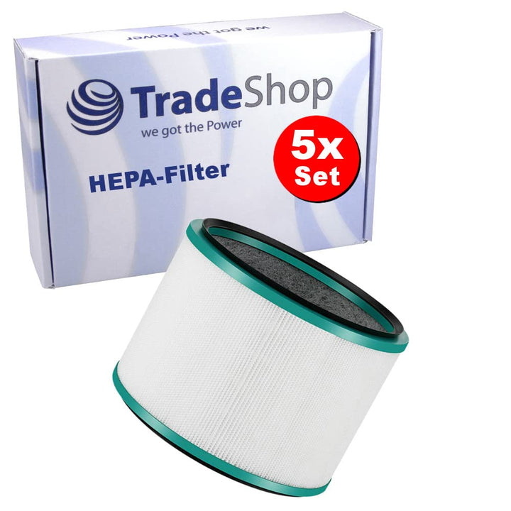 5x Trade-Shop Aktivkohle Luftfilter für Dyson Pure Cool Link Filter DP01 DP03 HP00 HP01 HP02 HP03 Lu