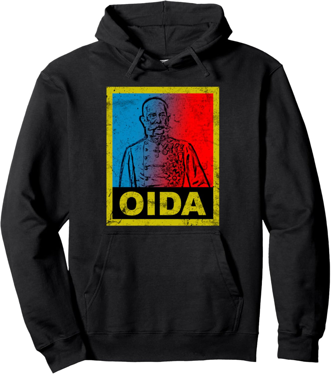 Cooles Oida Österreich Kaiser Monarch Design Pullover Hoodie