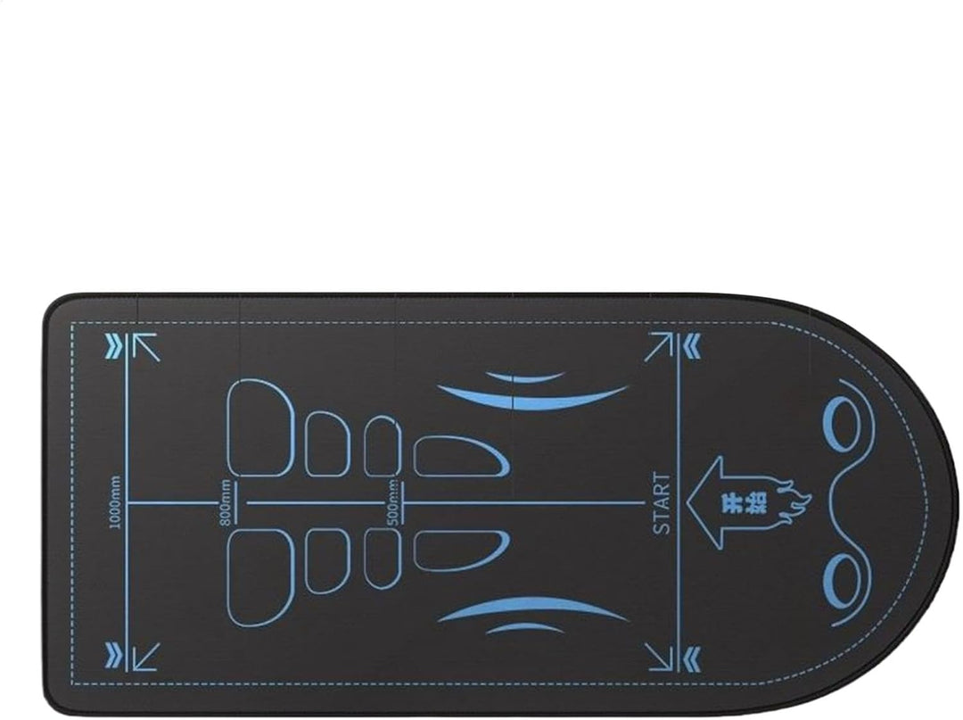 Bauchroller, Matte, rutschfeste Trainingsmatte, Bauchmuskel-Matte, 7 mm dicke Bodenplatte, Schalldäm