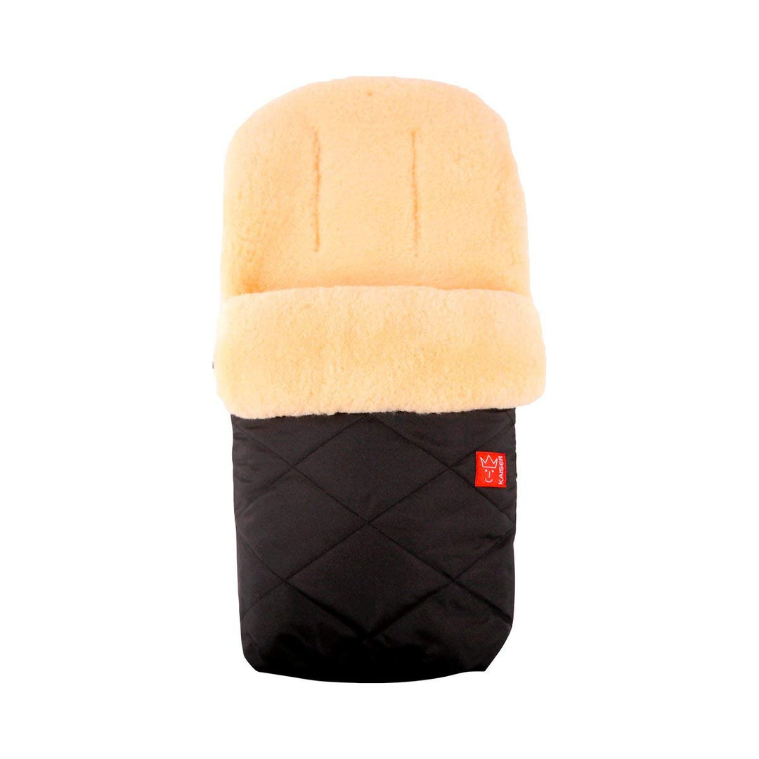 Lammfell Fusssack Natura, black