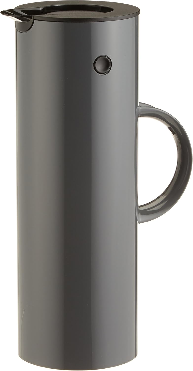 Stelton Isolierkanne EM77 - Doppelwandige Isolierkanne für heisse/kalte Getränke - Tee- & Kaffeekann