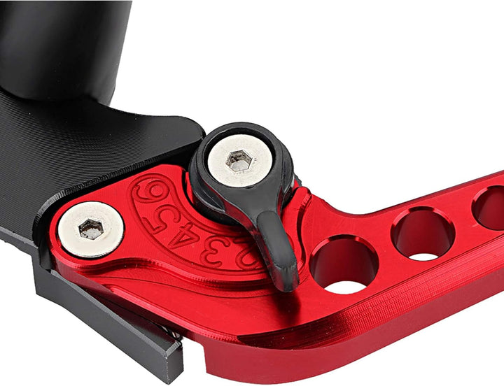 Qiilu 1 Paar Universal-Brems- und Kupplunghebel für Motorräder mit 7/8-Zoll-Lenker (22 mm), für Haup