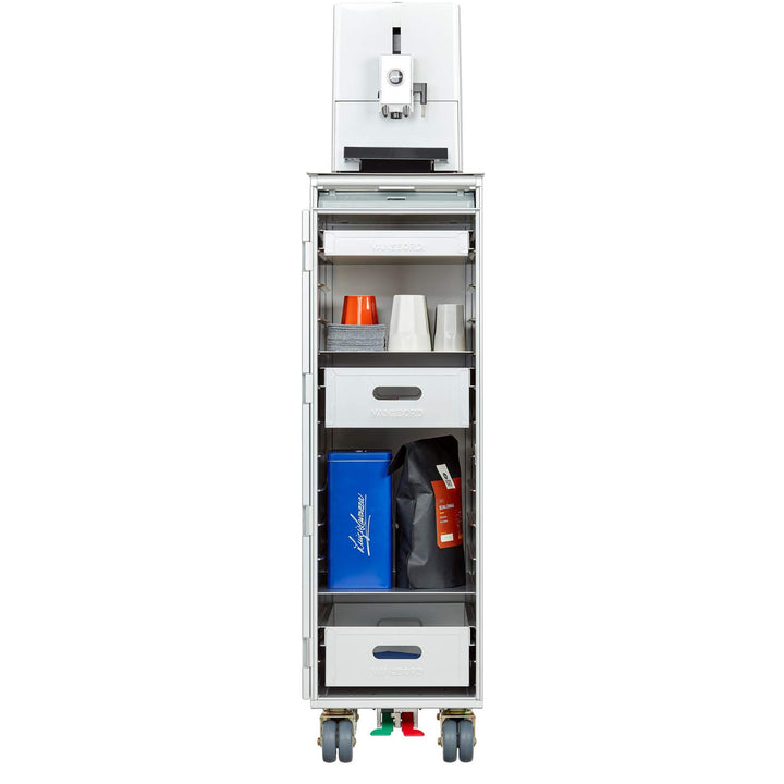 Ausstattungspaket für Flugzeugtrolleys und Airline Trolleys, Kaffeebar, KSSU-Norm