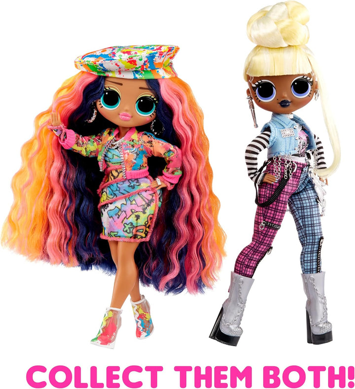 L.O.L. Surprise! 581857EUC LOL OMG Sketches mit 20 Überraschungen-Modepuppe, Outfits, Accessoires un