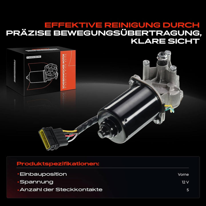 Frankberg Wischermotor Scheibenwischermotor Vorne für 306 7B N3 N5 7E N3 N5 7D N3 N5 7A 7C N3 N5 Bre