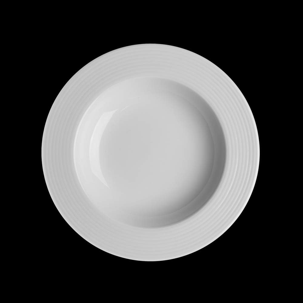 Alumina Teller tief 23 cm Reliefform ''Paris'', Teller tief 23 cm