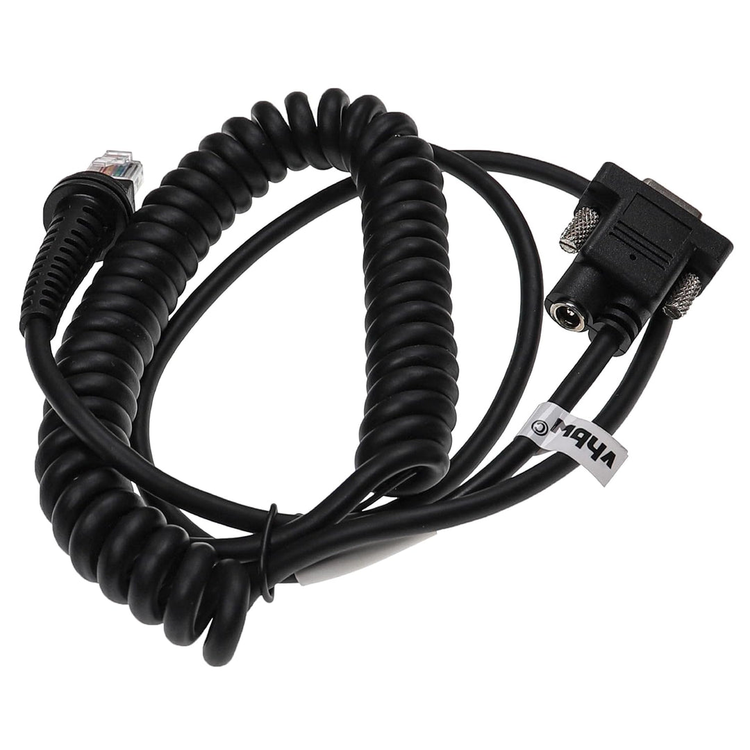 vhbw Datenkabel RJ45 Stecker auf RS232 Stecker kompatibel mit Datalogic Gryphon D100, D200, M100 Bar