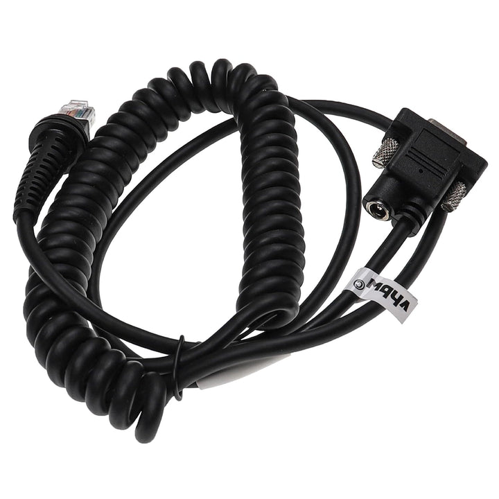 vhbw Datenkabel RJ45 Stecker auf RS232 Stecker kompatibel mit Datalogic Gryphon D100, D200, M100 Bar