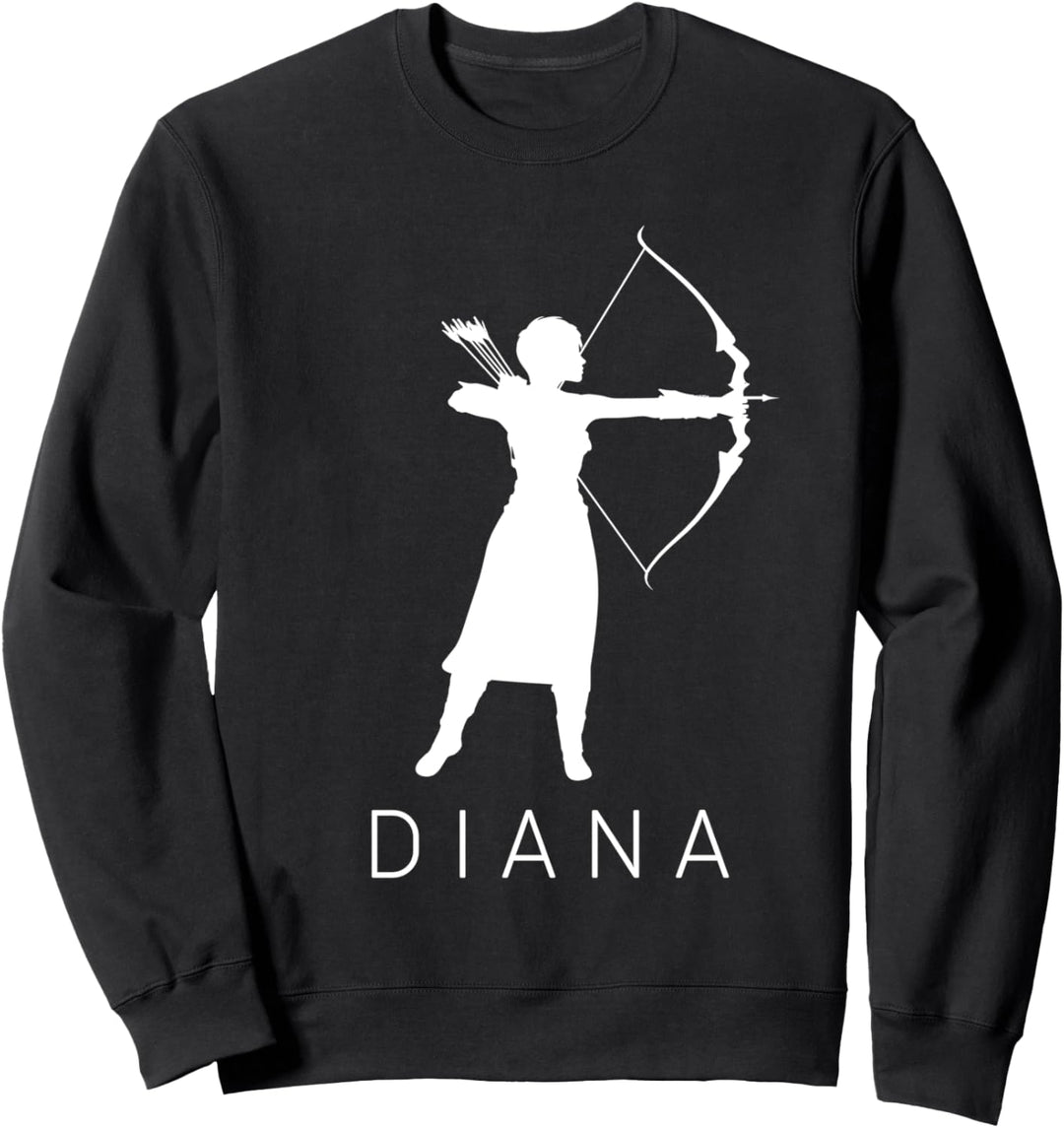 Diana Kostüm Klassisches Römischer Gott Diana Kostüm Sweatshirt