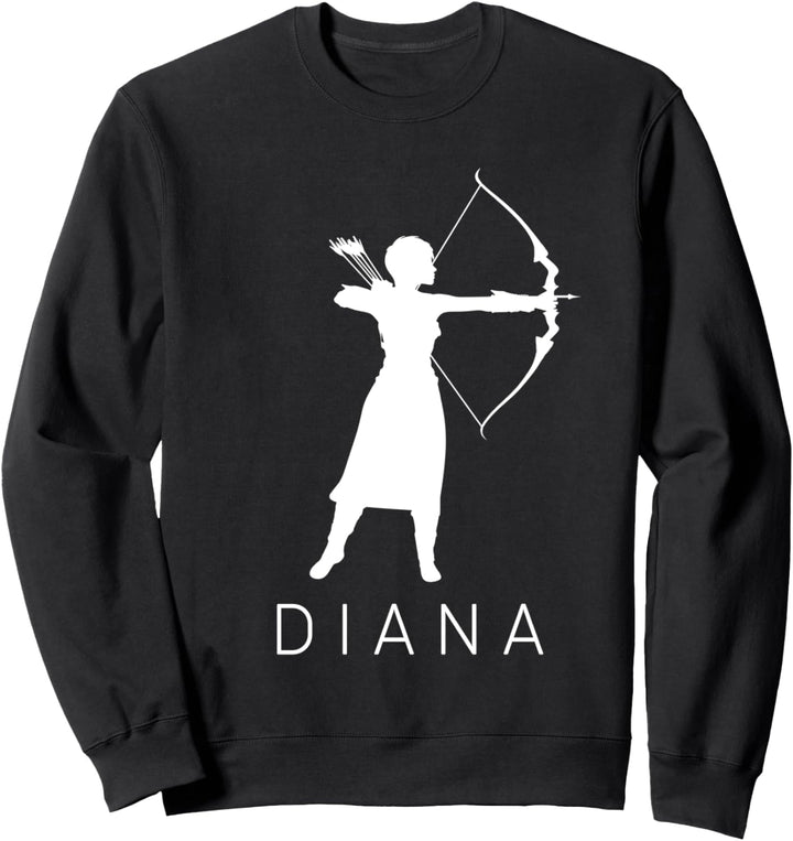 Diana Kostüm Klassisches Römischer Gott Diana Kostüm Sweatshirt