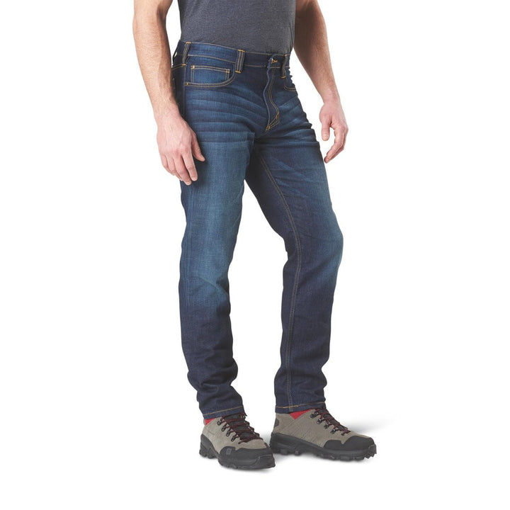 5.11 Tactical Herren 'Defender – Flex Jean – Slim 30W / 30L Dark Wash Indigo 649, 30W / 30L Dark Was