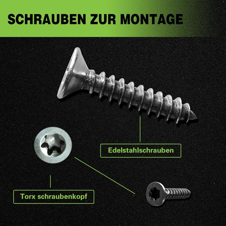 Edelstahl Spikes für Husqvarna Automower 420/320/430X/435X/440/450X, Spikes RasenTraktionsverbesseru