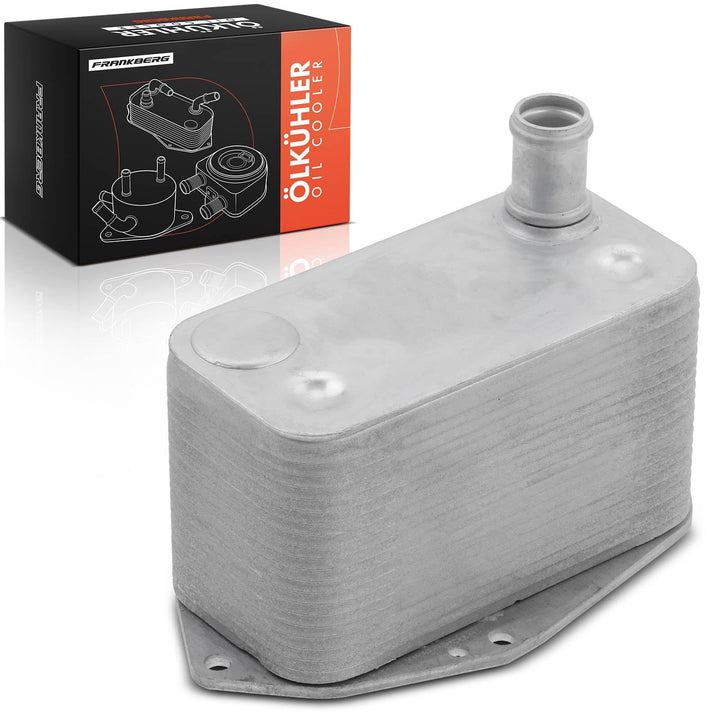 Frankberg Ölkühler Motoröl Kompatibel mit 3er E46 5er E39 7er E38 X5 E53 525d 330d 330xd 730d 3.0d 1