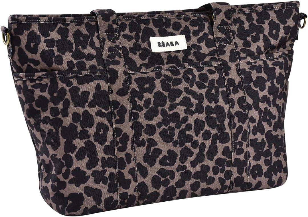BÉABA Wickeltasche Baby Madrid 22L – Wickeltasche im Tote-Format, Unisex für Mama und Papa, 11 Fäche