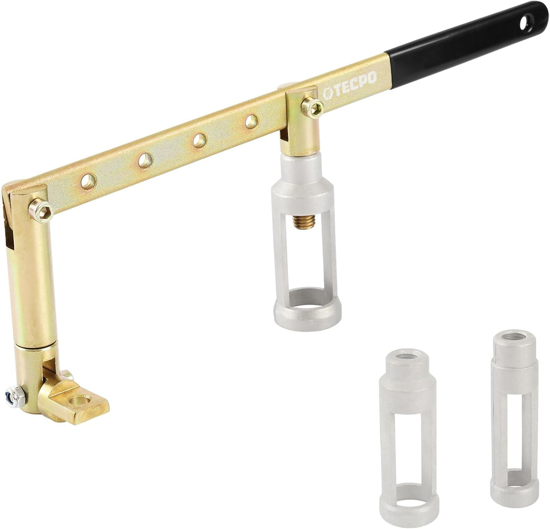 TECPO 300122 Ventilfederspanner Satz Universal Ventilschaftdichtung wechseln Werkzeug Austausch der