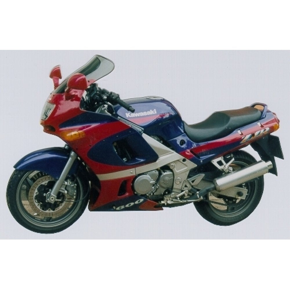 MRA Motorrad-Windschutzscheibe Tourenscheibe T schwarz für Kawasaki ZZ-R 600 1993-2006, Unisex, Tour