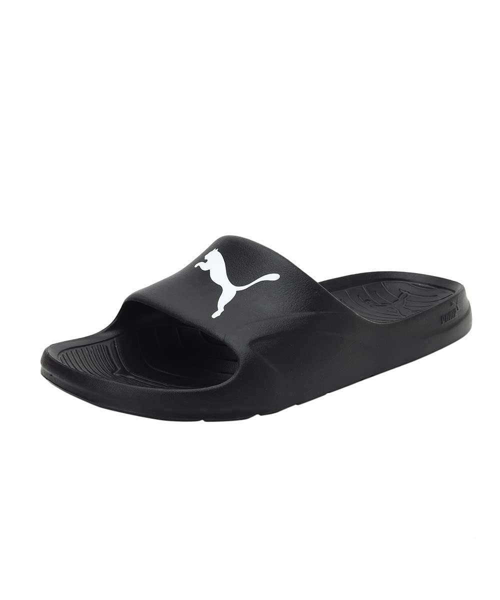 PUMA Unisex Divecat Badeschuhe 35.5 EU Black White, 35.5 EU Black White