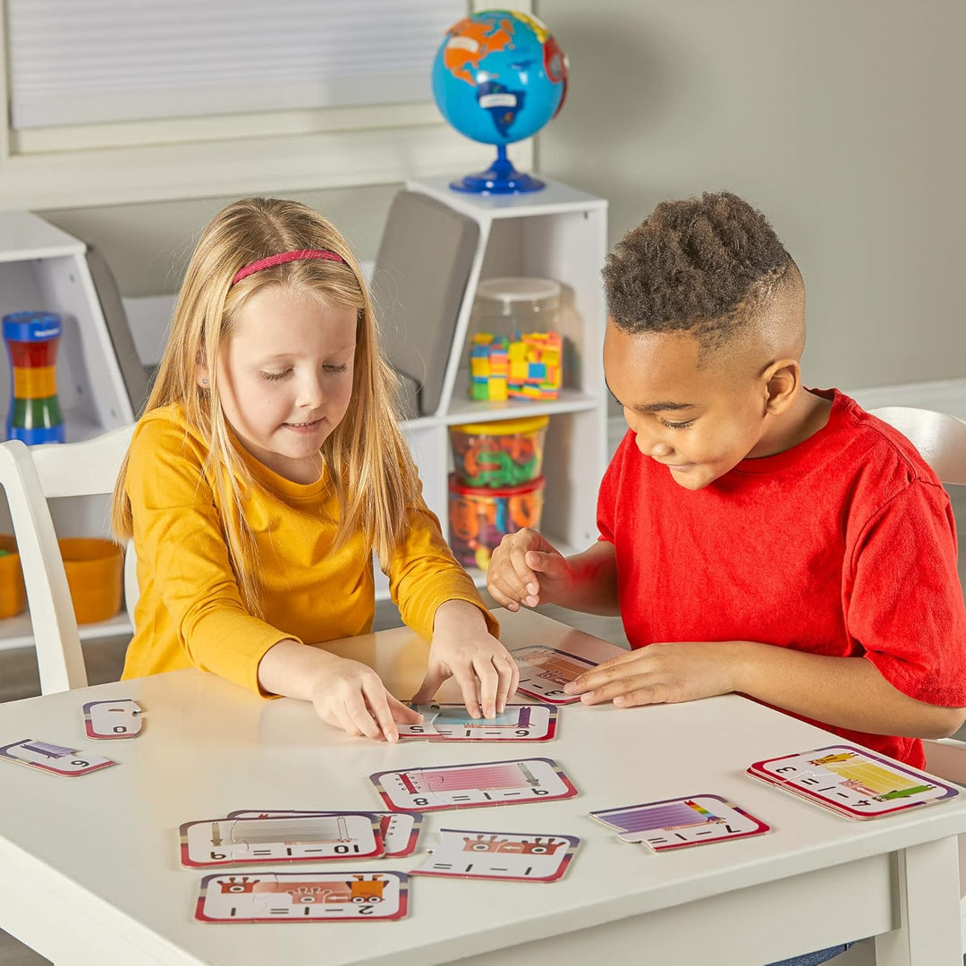 Learning Resources Numberblocks Puzzle-Set Addieren und Subtrahieren, Numberblocks-Puzzlespiel, Math