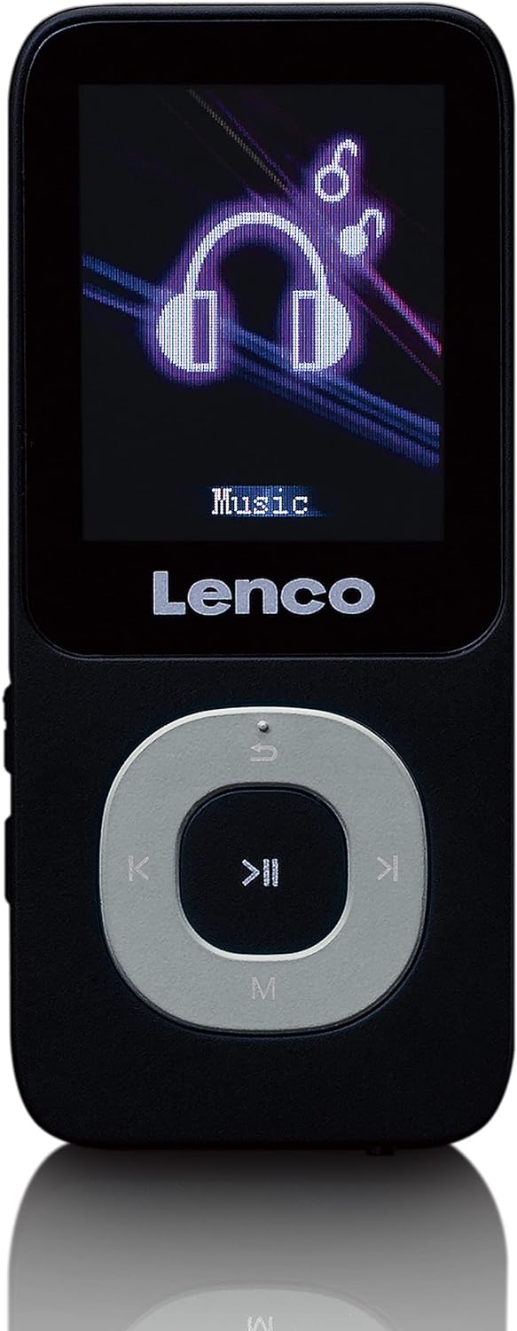 Lenco Xemio 659MIX MP3 Player - MP3/ MP4 Player - 1,8“ TFT LCD Bildschirm - E-Book Funktion - Sprach