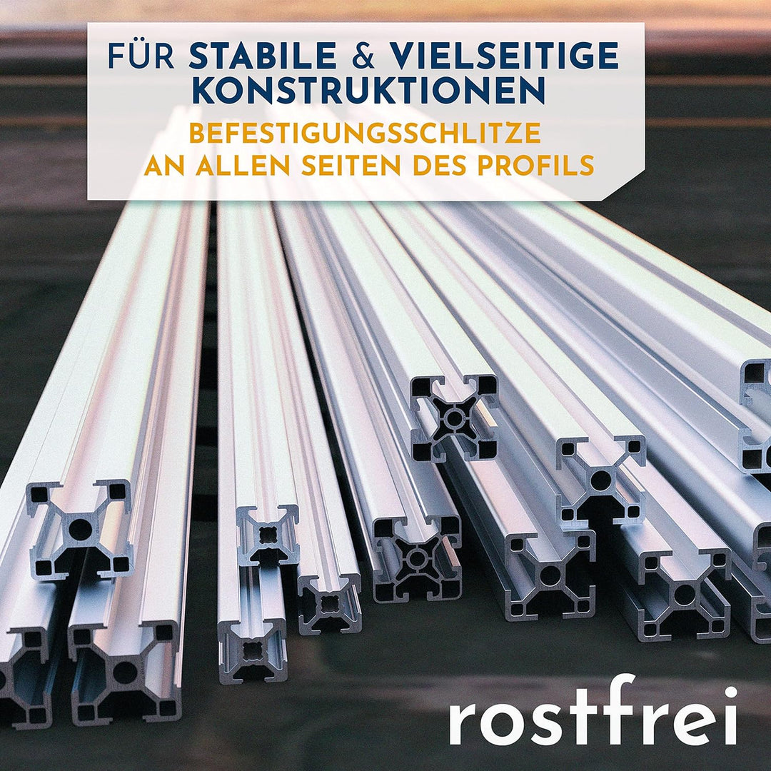 Alu Profil 30x60mm System-, Montage-, Konstruktionsprofil Nut 8