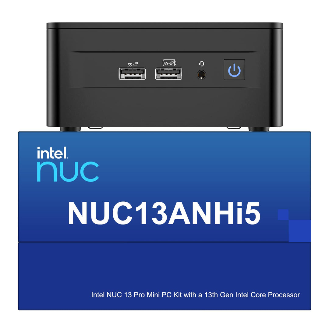 Intel NUC 13 Pro NUC13ANHi5 Arena Canyon Mini PC, Core i5-1340P, 16GB RAM, 512GB SSD, Mini Computer