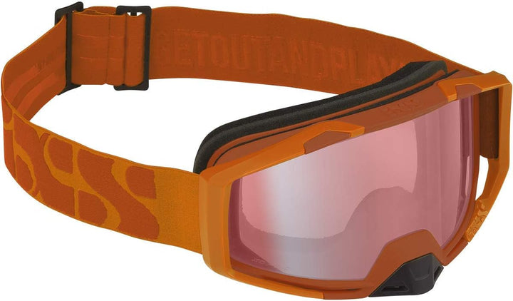 IXS Unisex Trigger MTB/BMX/E-Bike Maske Einheitsgrösse Orange / Rosa., Einheitsgrösse Orange / Rosa.