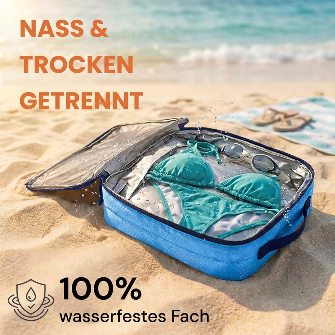 Compression Packing Cubes Set für mehr Platz im Koffer & Backpack - Packwürfel Packing Cubes Compres