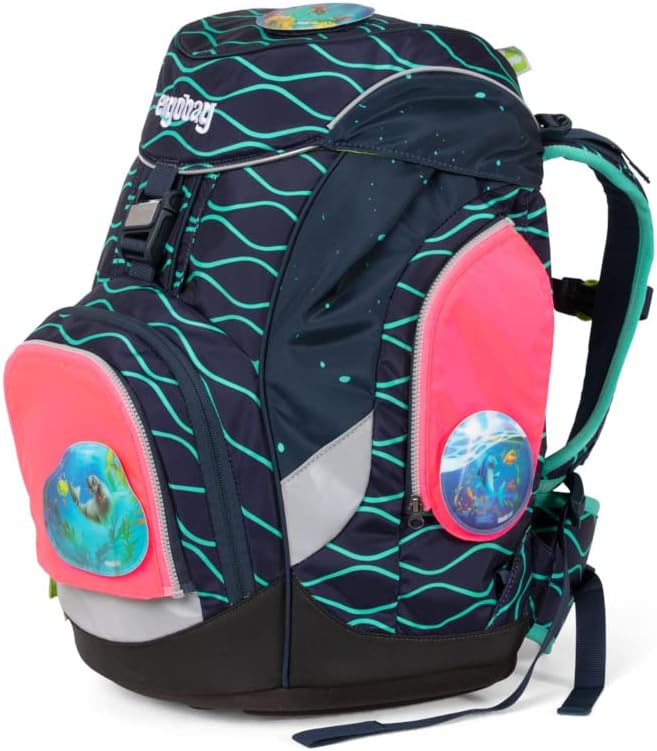 ergobag Pack/Eimer/Würfel Light Safety Set (3-teilig) Sicherheitssystem für Jugend Unisex (3 Stück)