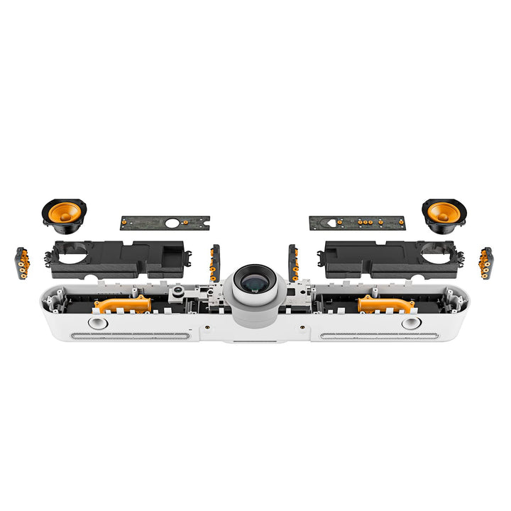 Logitech Rally Bar - 4K, 30fps, 90° FOV, 15x Zoom, Weiss