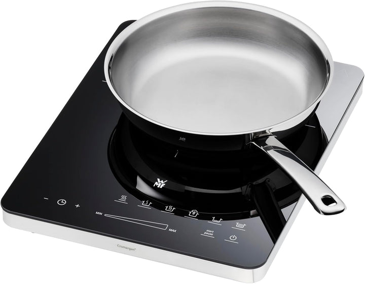 WMF Kult X Einzel- Induktionskochfeld, Kochplatte bis 28 cm, 1 Kochfeld, 8 Stufen, Topferkennung, To