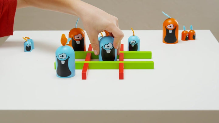 Blue Orange | Gobblet Gobblers | Kinderspiel | Strategiespiel | 2 Spieler | Ab 5+ Jahren | 5 Minuten