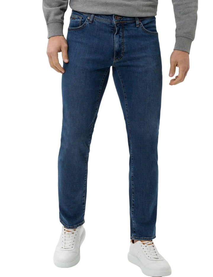 BRAX Feel Good Style Cadiz Herren Five-Pocket-Jeans Straight Fit 29W / 32L Regular Blue Used, 29W /