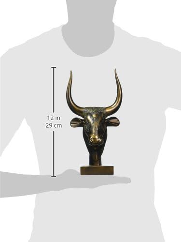 Design Toscano Apis, der Bulle, Ägyptischer Gott der Stärke, Statue, 9 x 16,5 x 26,5 cm