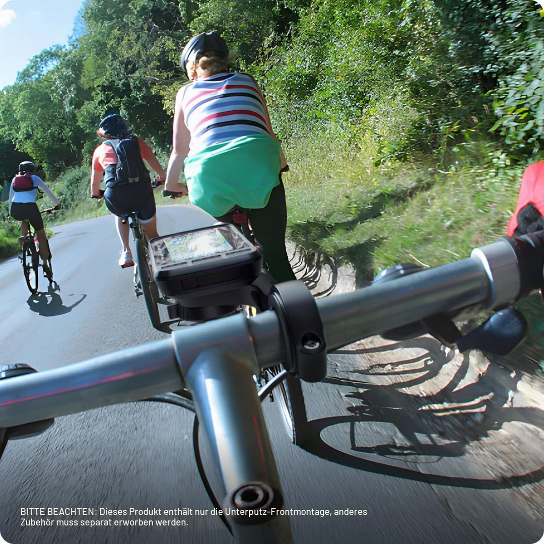 TUSITA Flush Out Front Halterung Kompatibel mit Wahoo Elemnt GPS Fahrradcomputer, Viertelumdrehung z