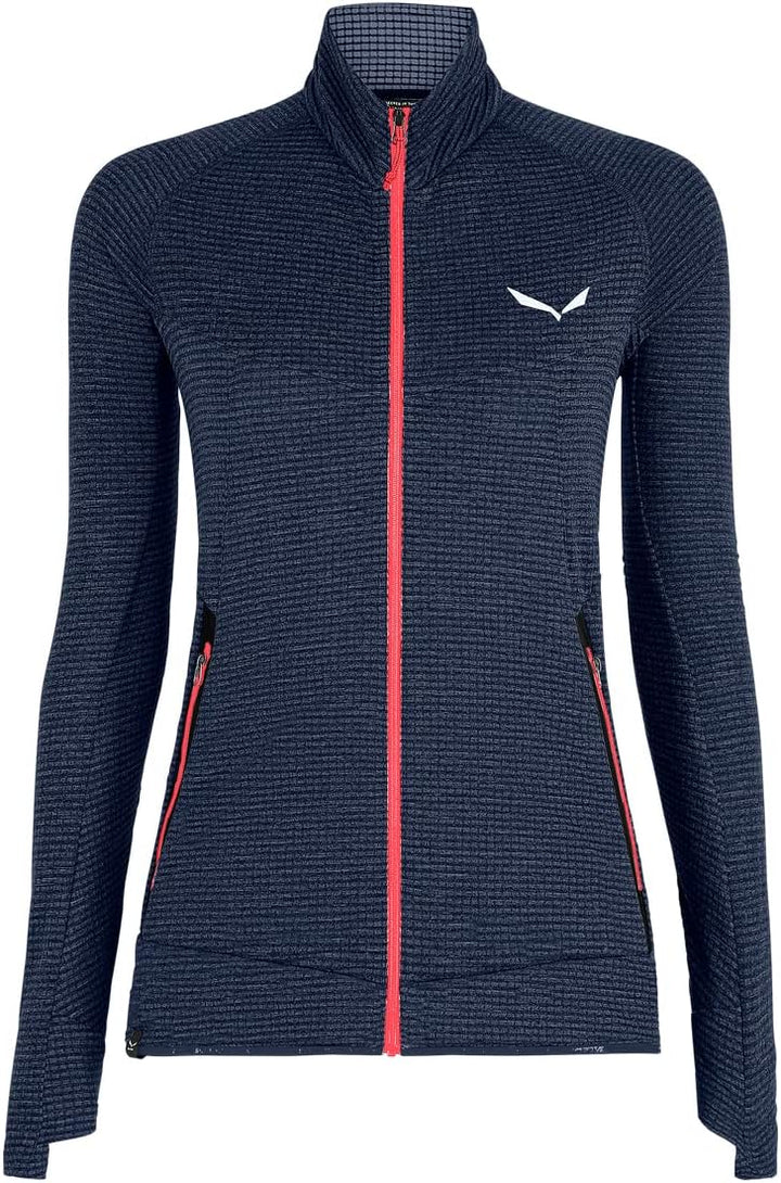 Salewa Damen Pedroc Pl R W Fz Fleecejacke 32 Navy Blazer Melange/6080, 32 Navy Blazer Melange/6080