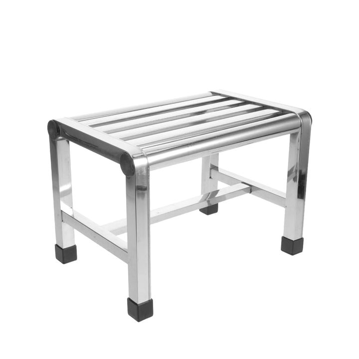 Ciieeo Duschhocker Aus Edelstahl Wasserdicht Kleiner Metallhocker Für Badezimmer Und Küche Rutschfes