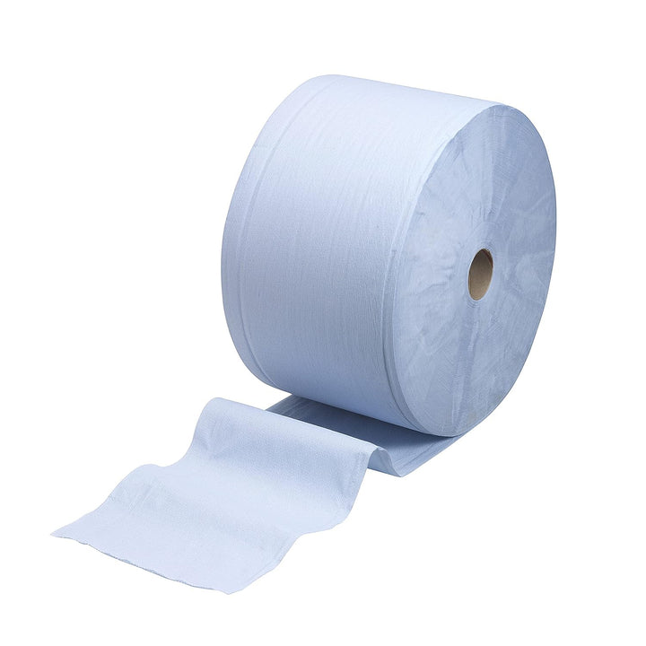 WypAll 7425 Papierwischtücher für industrielle Reinigungsaufgaben L30, Jumborolle, 3-lagig, blau (1