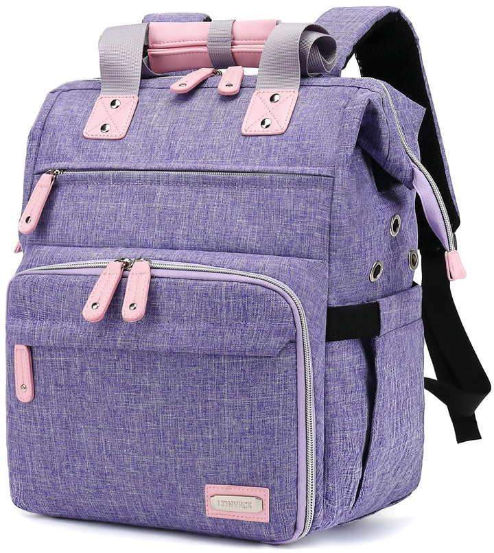 Stricktasche, Rucksack, Garnaufbewahrung, Organizer, Reise-Häkeltasche mit USB-Ladeanschluss, grosse